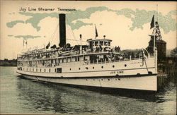 Joy Line Steamer Tennessee Postcard