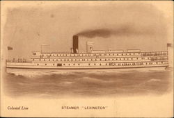 Steamer "Lexington" Steamers Postcard Postcard Postcard