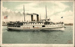 Steamer "Cape Cod" Postcard