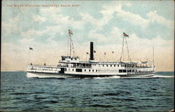 The Myles Standish Nantasket Beach Boat Boats, Ships Postcard Postcard Postcard