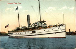 Steamer Cape Ann Postcard