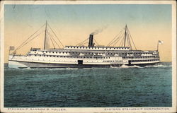 Steamship Ransom B. Fuller, Eastern Steamship Corporation Steamers Postcard Postcard Postcard