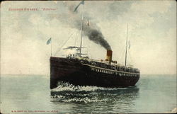 Goodrich Steamer "Virginia" Steamers Postcard Postcard Postcard