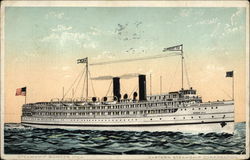 Steamship "Bunker Hill", Eastern Steamship Corporation Steamers Postcard Postcard Postcard