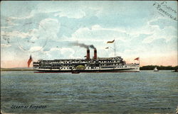 Steamer "Kingston" Steamers Postcard Postcard Postcard