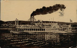 Mail Boat Louisville Steamers Postcard Postcard Postcard