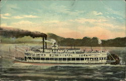 Steamer "Peters Lee" Postcard