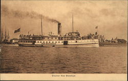 Steamer New Shoreham Steamers Postcard Postcard Postcard