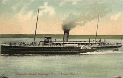 Dominion Atlantic Railway's SS "Prince Rupert" Steamers Postcard Postcard Postcard