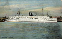 Steamer Camden Postcard