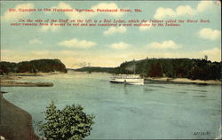 Str. Camden in the Hampden Narrows Penobscot River, ME Postcard Postcard Postcard