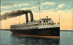 Steamer North Land Postcard