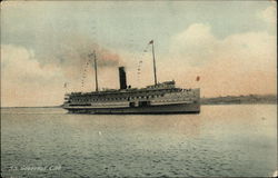 SS Governor Cobb Postcard