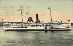 Steamer "Colton Austin" Postcard