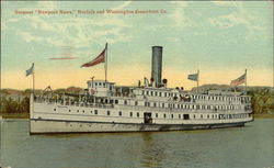 Steamer "Newport News", Norfolk and Washington Steamboat Co. Steamers Postcard Postcard Postcard