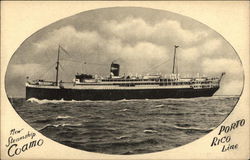 New Steamship Coamo, Porto Rico Line Steamers Postcard Postcard Postcard