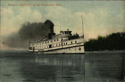 Steamer "Hartford" on the Connecticut River Postcard