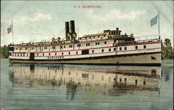 SS Hartford Postcard