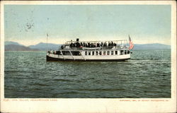 Steamer Pillar Postcard