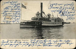 Steamboat "Sylvan Glen" Philadelphia, PA Postcard Postcard Postcard