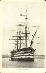 HMS Victory Postcard