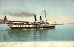 Lac Leman "La Winkelried" Steamers Postcard Postcard Postcard