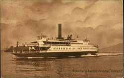 Southern Pacific Steamer "Oakland" Postcard