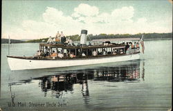 US Mail Steamer Uncle Sam Steamers Postcard Postcard Postcard