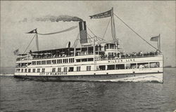 Steamer "City of Wilmington", Wilson Line Steamers Postcard Postcard Postcard