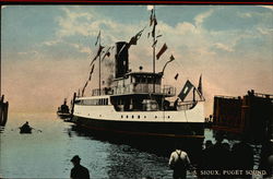 S.S. Sioux Postcard