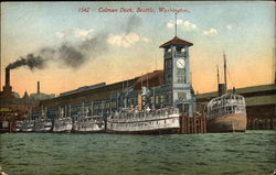 Colman Dock Seattle, WA Postcard Postcard Postcard