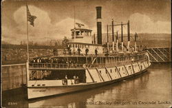 Steamer "Bailey Gatzert" in Cascade Locks Postcard