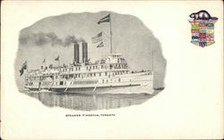 Steamer "Kingston" Toronto, ON Canada Ontario Postcard Postcard Postcard