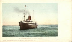 SS Prince Edward at Miami Postcard