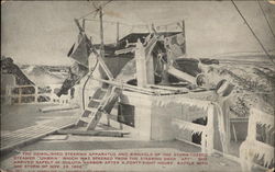 The Demolished Steering apparatus and Binnacle of the "Umbria" Boats, Ships Postcard Postcard Postcard