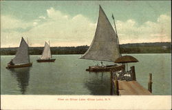 View on Silver Lake Postcard