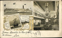 Steamer "Plymouth" Steamers Postcard Postcard Postcard