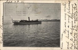 Tahoe Steamer Postcard