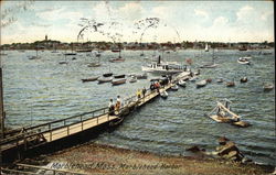 Marblehead Harbor Massachusetts Postcard Postcard Postcard