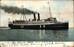 SS Miami Postcard