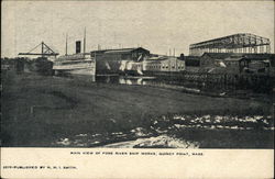 Main View of Fore River Ship Works Quincy Point, MA Postcard Postcard Postcard