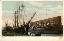 In the Canal at Fort Tampa Florida Postcard Postcard Postcard