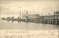 Steamboat Landing Stonington, CT Postcard Postcard Postcard