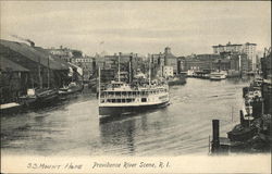 SS Mount Hope Providence, RI Postcard Postcard Postcard