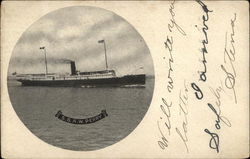 SSAW Perry Steamers Postcard Postcard Postcard