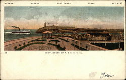 Compliments of P&O SS Co. Postcard