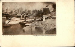 The Mouth of Buffalo Harbor New York Postcard Postcard Postcard