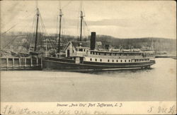 Steamer "Park City" Postcard