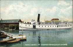 Steamer Remaquid at Landing Postcard