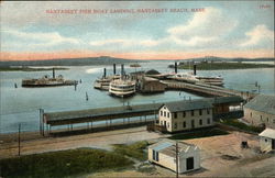 Nantasket Pier Boat Landing Postcard